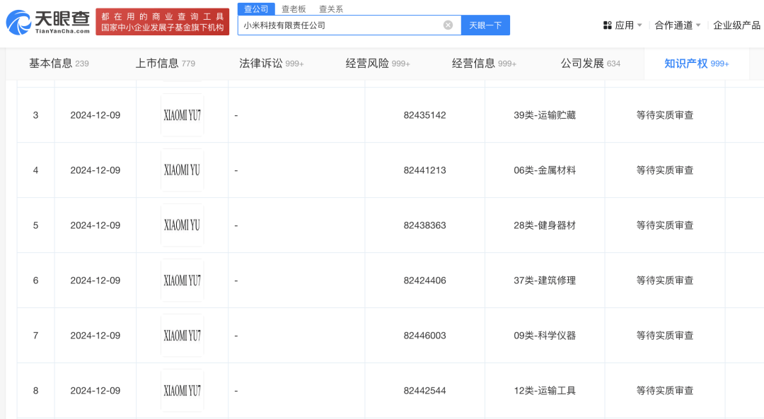 小米“御七”SUV商标注册中<strong></p>
<p>商标注册</strong>，雷军亲自代言，上市在即！:商标注册